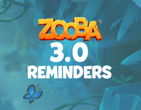 Update 3.0 Reminders!