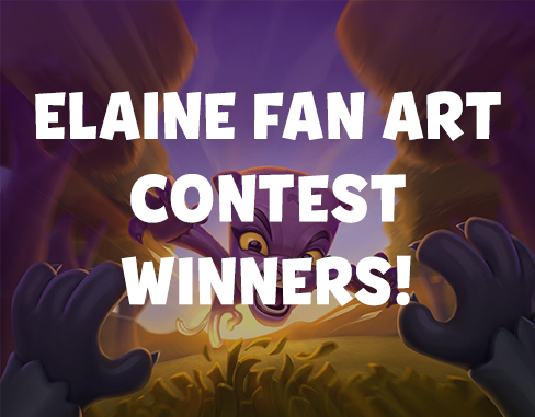 Elaine Fan Art Contest Winners!