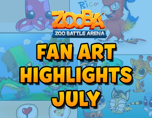Fan Art Highlights – July