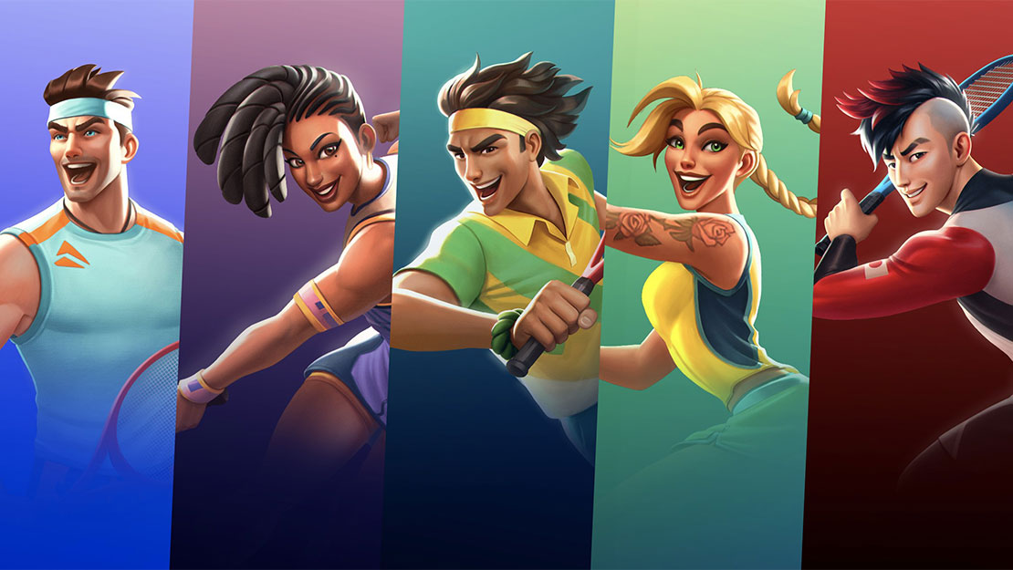 SERVE, VOLLEY AND SMASH!
